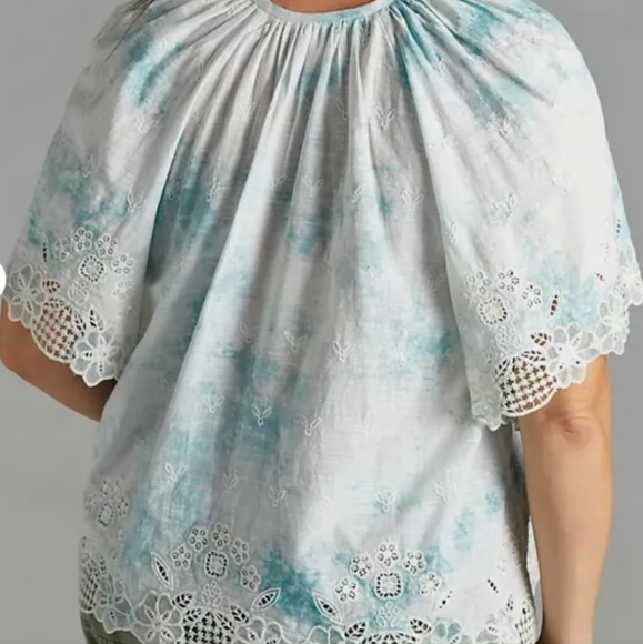 🩵Anthropologie Olivia top size large NWOT - Picture 3 of 12